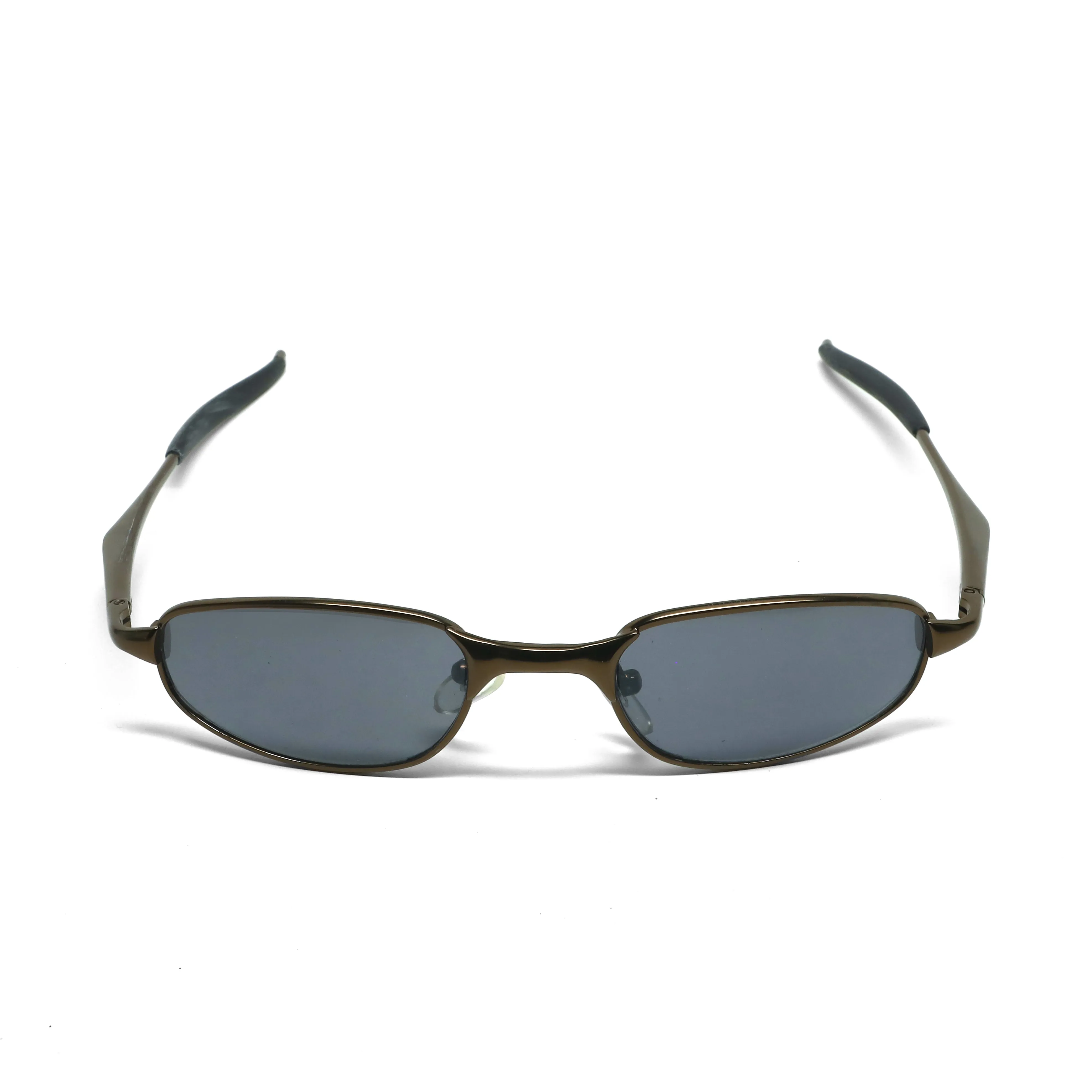 //Style 841// Vintage Small Size 90s Matrix Style Sunglasses - Bronze