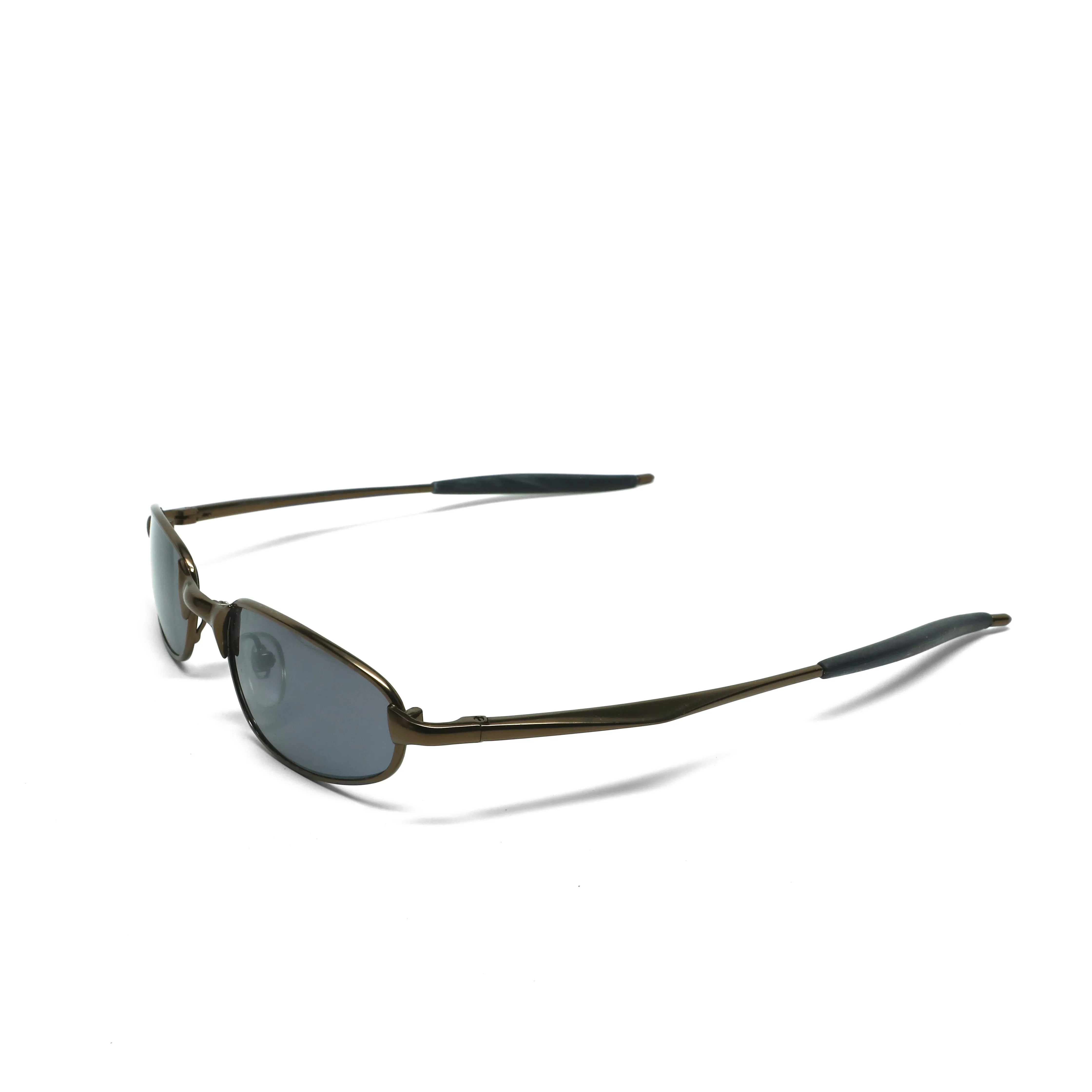 //Style 841// Vintage Small Size 90s Matrix Style Sunglasses - Bronze