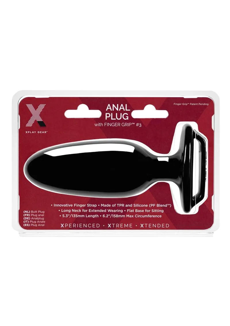 The Xplay Finger Grip Plug 3l