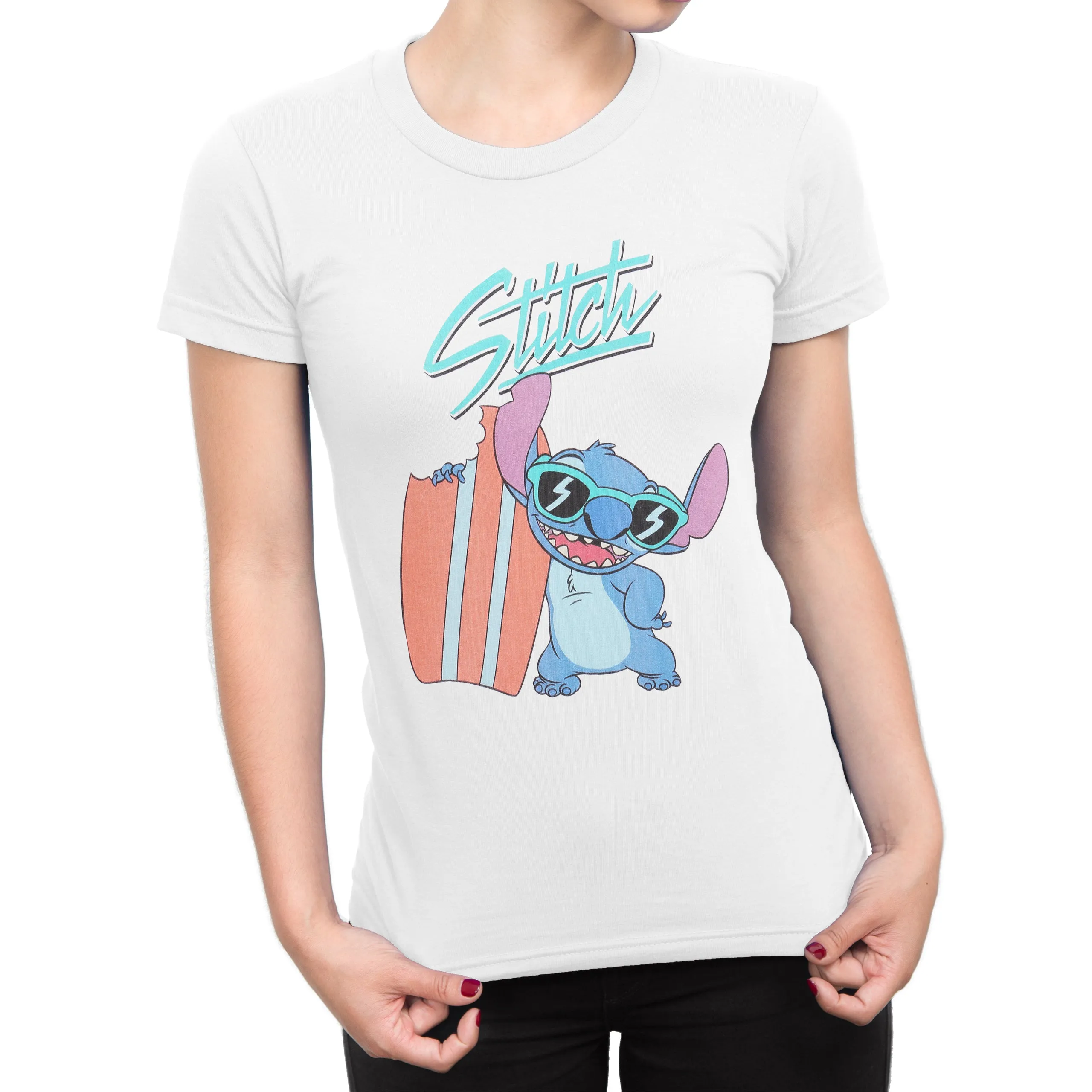 Womens Lilo & Stitch Surf T-Shirt